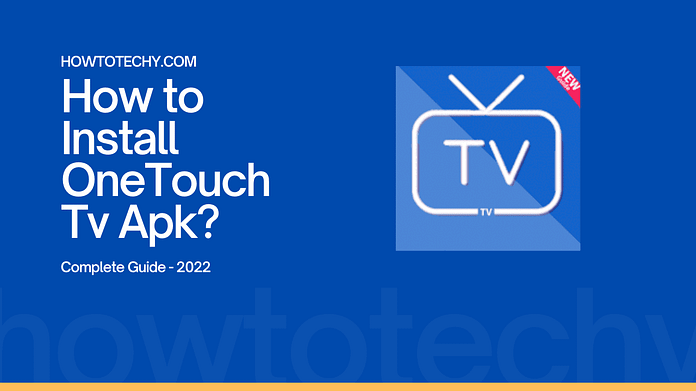 OneTouch Tv Apk